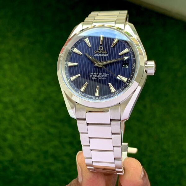 Omega Aqua Terra  Blue Dial C0-Axial Master Chronometer 41mm Swiss ETA Automatic Machinery - Image 2