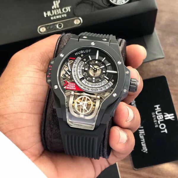 Hublot MP MP-09 Tourbillon Bi-Axis King Dark Black Men’s Watch