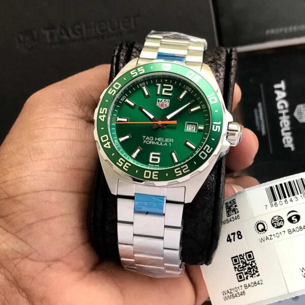 Tag Heuer Formula Limited Edition Green Dial Authentic Quartz Watch For Mens