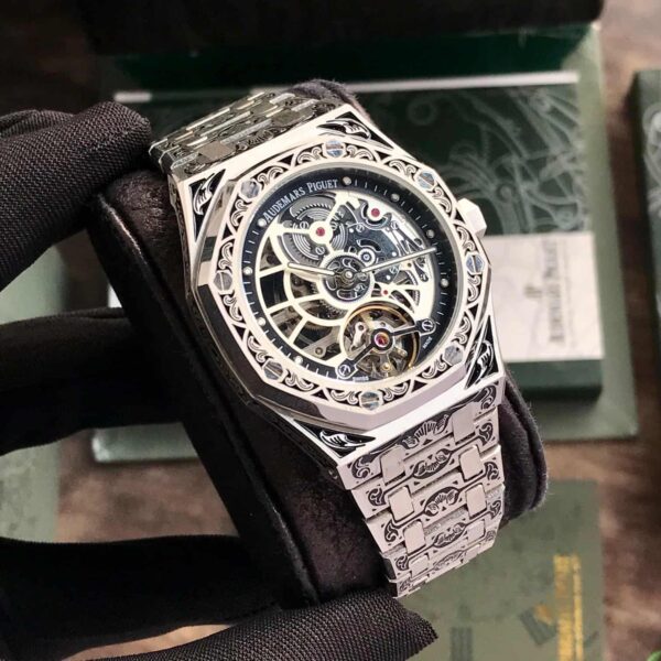 Audemars Piguet Double Balance Wheel Openworked Skeleton Dial Limited Edition Men’s Watch - Image 3