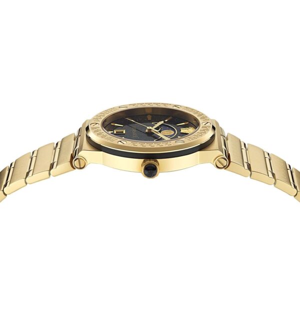 VERSACE VE7G00323 Greca Logo Moonph Full gold Analog Womens Watch - Image 7