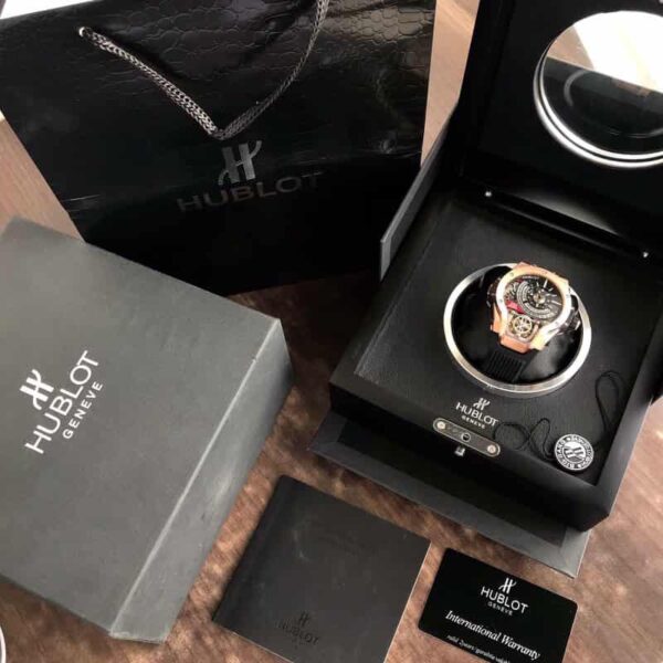 Hublot MP MP-09 Tourbillon Bi-Axis King Rosegold Black Dial Men’s Watch - Image 9