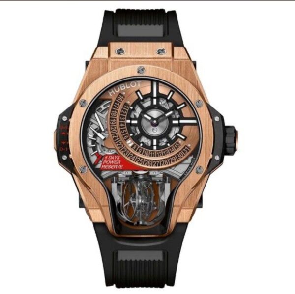 Hublot MP MP-09 Tourbillon Bi-Axis King Rosegold Black Dial Men’s Watch - Image 2