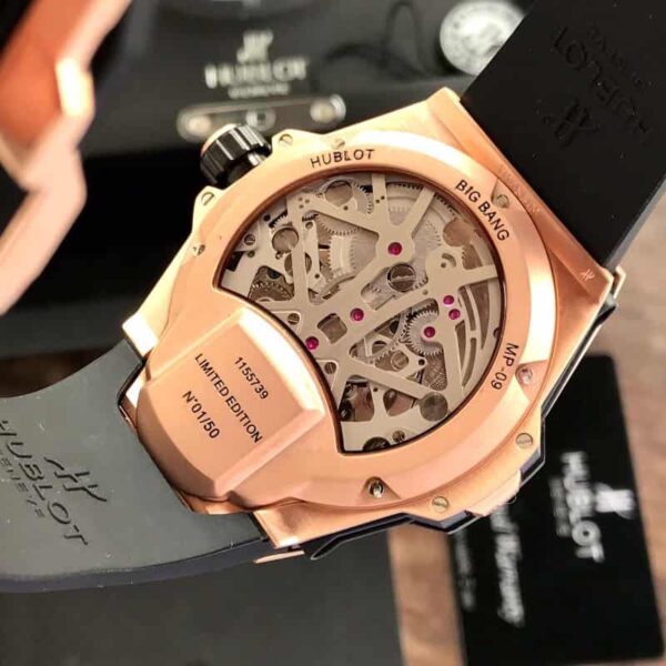 Hublot MP MP-09 Tourbillon Bi-Axis King Rosegold Black Dial Men’s Watch - Image 8