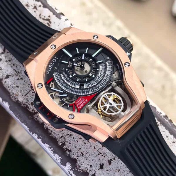 Hublot MP MP-09 Tourbillon Bi-Axis King Rosegold Black Dial Men’s Watch - Image 3