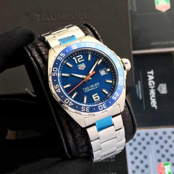 Tag Heuer Formula Limited Edition Blue Dial Authentic Quartz Watch For Mens - Image 5