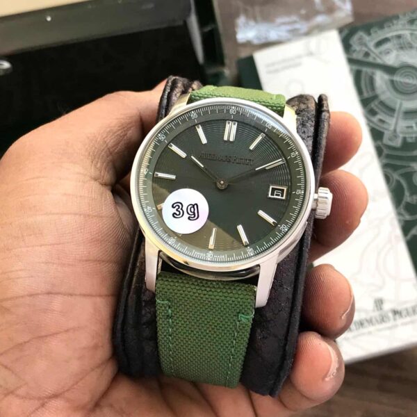 Audemars Piguet Code 11.59 Swiss ETA Movement Green Men's Watch