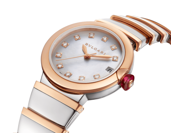 Bvlgari Lvcea White Mother of Pearl Dial Premium Womens Watch - Image 3