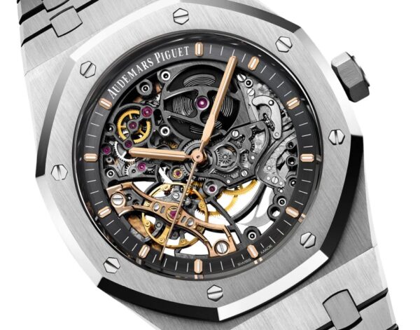 Audemars Piguet Royal Oak Open Worked Silver Skeleton Dial Automatic Men’s - Image 5