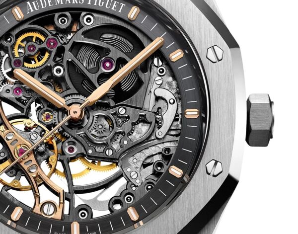 Audemars Piguet Royal Oak Open Worked Silver Skeleton Dial Automatic Men’s - Image 4