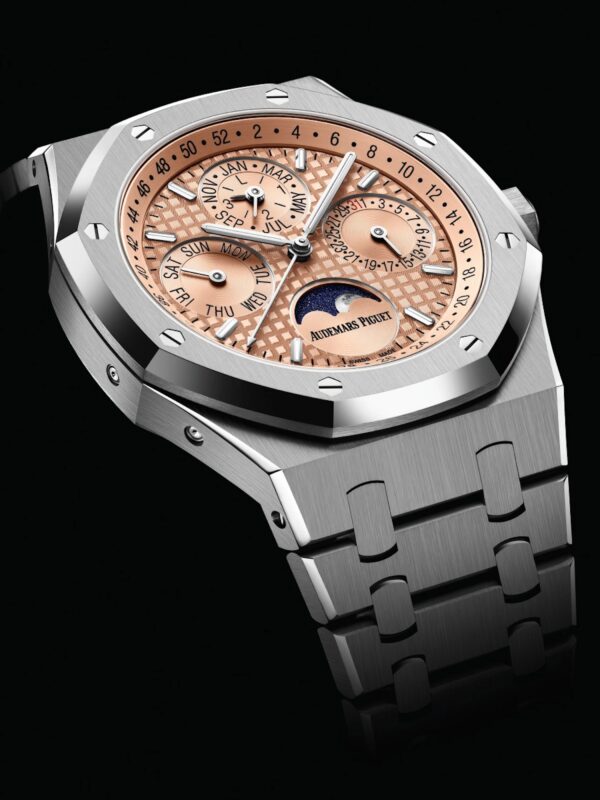 Audemars Piguet Royal Oak Perpetual Calendar Salmon Dial Automatic Men’s Watch - Image 5