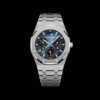 Audemars Piguet Royal Oak 41 Perpetual Calendar Ultra-Thin Silver Blue Dial Automatic Mens Watch - Image 2