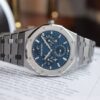 Audemars Piguet Royal Oak 41 Perpetual Calendar Ultra-Thin Silver Blue Dial Automatic Mens Watch - Image 6