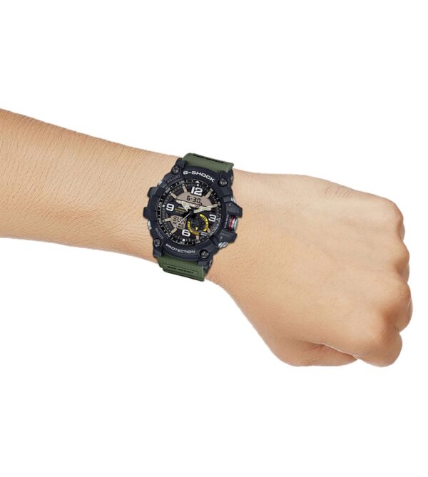 Casio G-Shock Mudmaster GG-1000-1A3DR Black Analog-Digital Dial Green Resin Strap Men's Watch G662 - Image 13