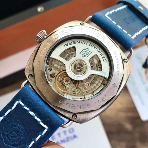 The new Panerai Radiomir Otto Giorni Swiss Made Blue Automatic Mens Watch - Image 6