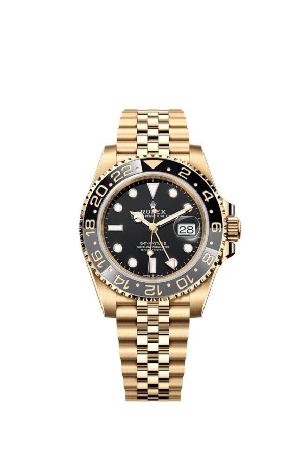 Rolex GMT Master || Full Gold Swiss ETA Movement 3255 Clean - Image 2