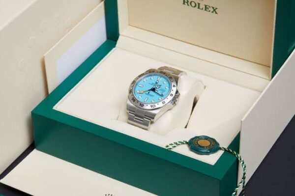 Rolex Explorer Tiffany Dial Automatic Men’s Watch - Image 8