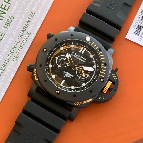 Luminor Panerai Navy Seals Chronograph Automatic Mens Watch - Image 3