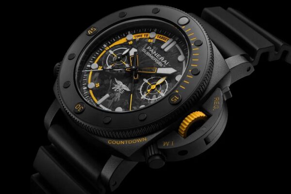 Luminor Panerai Navy Seals Chronograph Automatic Mens Watch - Image 4