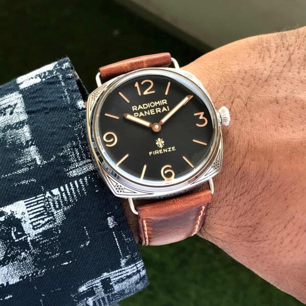 Panerai Radiomir Firenze 3 days Pam672 Semi ETA Automatic Mens Watch - Image 5