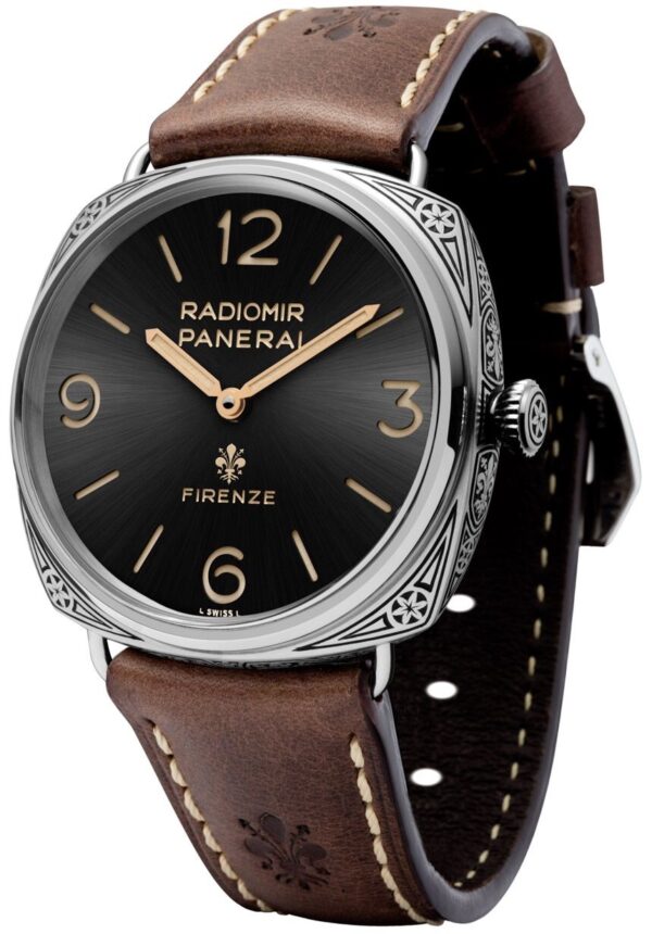 Panerai Radiomir Firenze 3 days Pam672 Semi ETA Automatic Mens Watch - Image 2