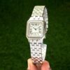 Cartier De Panthere Silver White Dial Premium Stainless Steel Womens Watch - Image 2