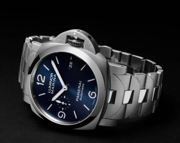 Panerai Luminor Marina Specchio Blu Swiss Automatic Mens Watch - Image 4