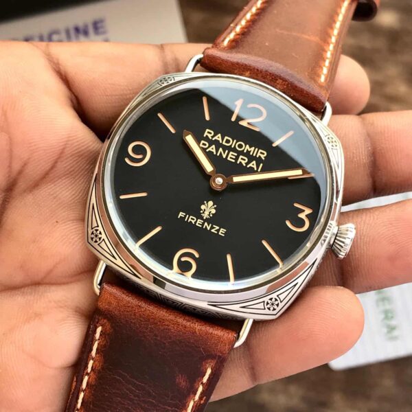 Panerai Radiomir Firenze 3 days Pam672 Semi ETA Automatic Mens Watch - Image 4