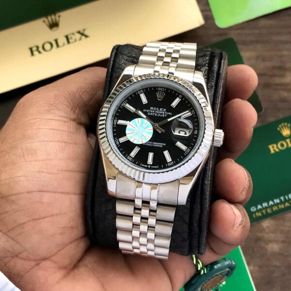 Rolex Daytona Date Just 41 Stainless Steel Silver Black Dial Jubli Automatic Master Quality Mens Watch