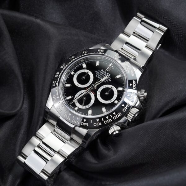 Rolex Cosmograph Daytona Black Dial Japanese Automatic Mens Watch - Image 5