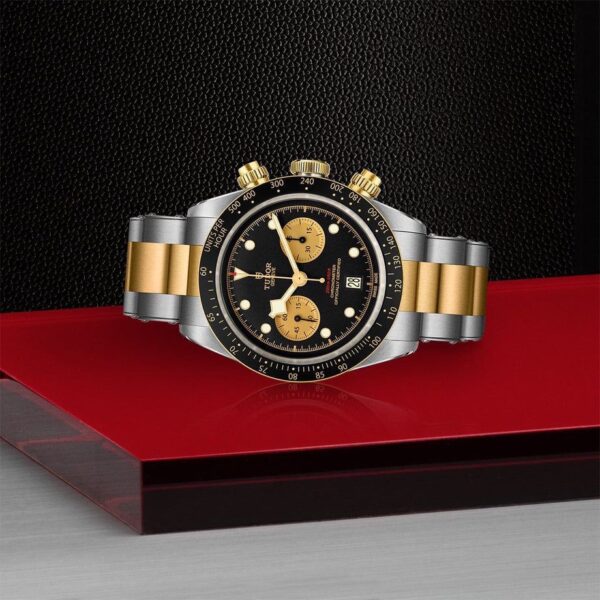 Tudor Black Bay Two Tone Chronograph S&G Swiss ETA Automatic Men’s Watch - Image 5