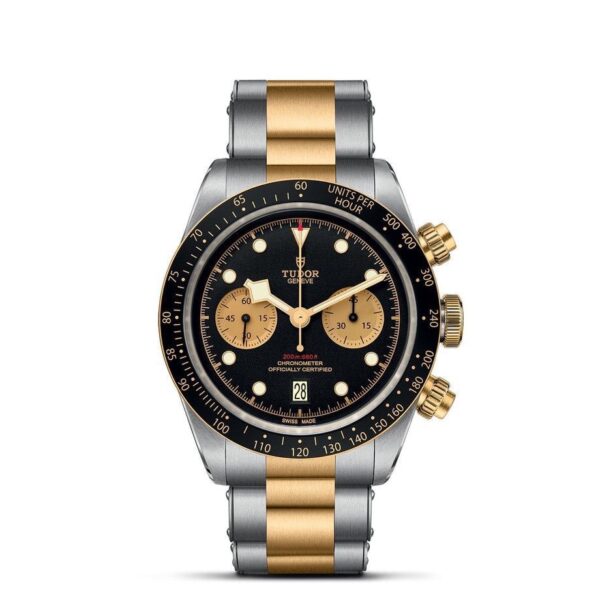 Tudor Black Bay Two Tone Chronograph S&G Swiss ETA Automatic Men’s Watch - Image 2