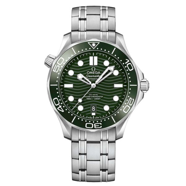 Omega Seamaster Professional Diver 300M Green Automatic Mens Watch - Image 2