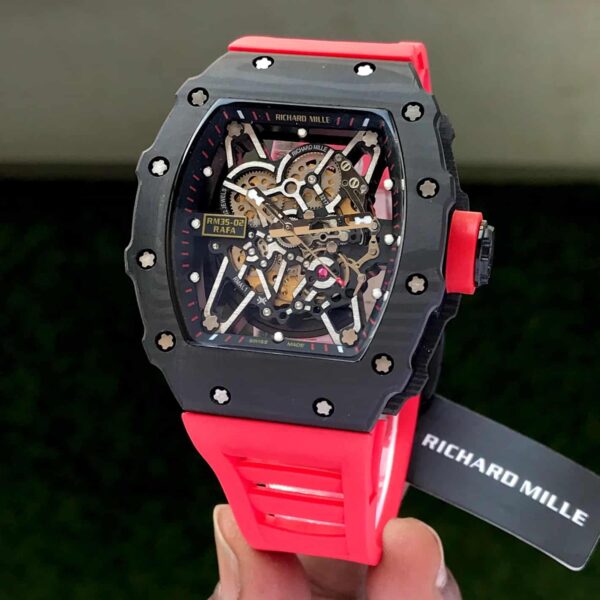 Richard Mille RM 35-02 Rafa Premiums Carbon Body Light Weight Automatic Mens Watch - Image 3