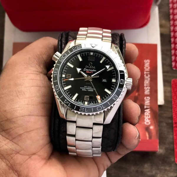 Omega Seamaster Planet Ocean GMT Automatic Stainless Steel Mens Watch