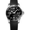 Longines Hydroconquest Silver Black Fiber Automatic Watch for Men’s - Image 2