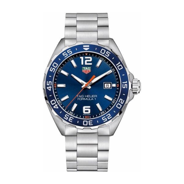 Tag Heuer Formula 1 Stainless Steel Blue Dial Automatic Mens Watch - Image 2