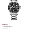 Longines HydroConquest Silver Black Dial Premium Automatic Men’s Watch - Image 2