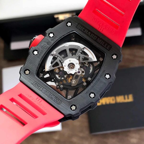 Richard Mille RM 35-02 Rafa Premiums Carbon Body Light Weight Automatic Mens Watch - Image 9