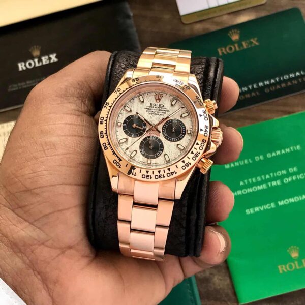 Rolex Cosmograph Daytona Rosegold Automatic Mens Watch