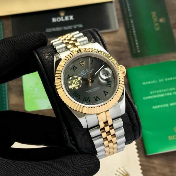 Rolex Date Just 41 Two Tone Automatic Mens Watch - Image 3