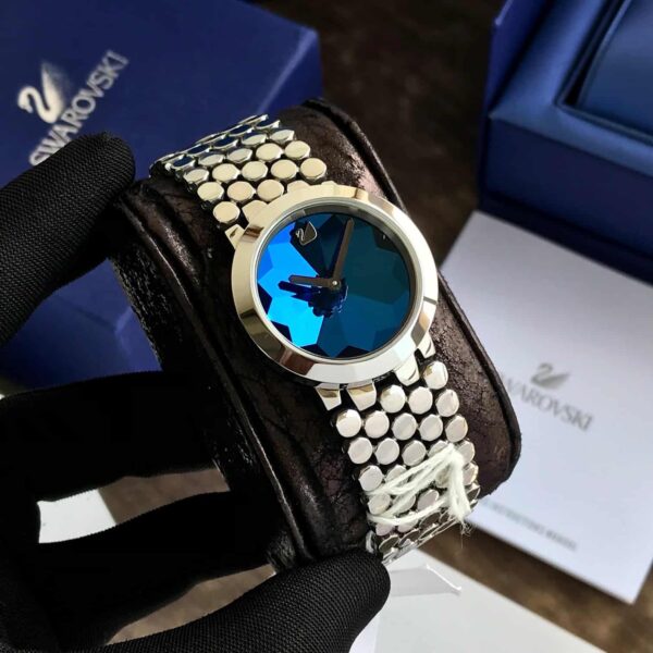 Swarovski Lake Of Shimmer Silver Blue  Dial Women’s Watch - Image 3