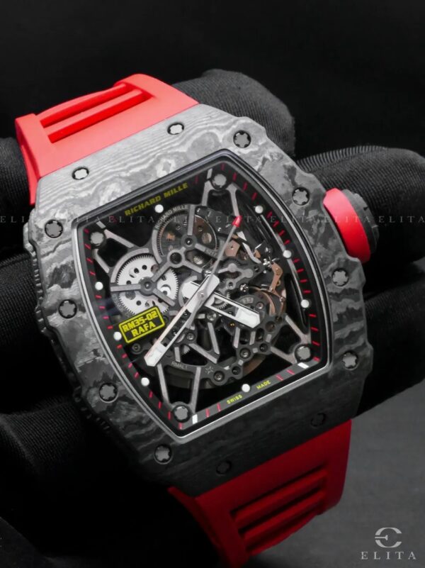 Richard Mille RM 35-02 Rafa Premiums Carbon Body Light Weight Automatic Mens Watch - Image 4