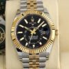 Rolex SkyDweller Black Dial Two Tone Jubli Chain Automatic Men’s Watch - Image 6
