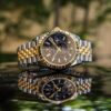 Rolex SkyDweller Black Dial Two Tone Jubli Chain Automatic Men’s Watch - Image 3