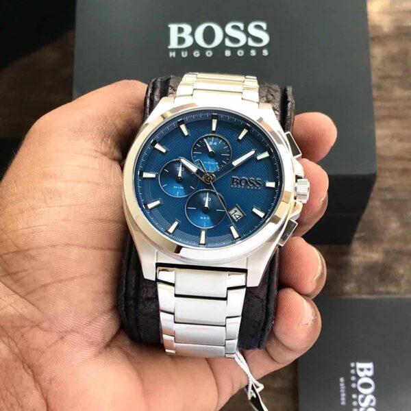 Hugo Boss 1513885 Originals Stainless Steel Blue Dial Mens Watch