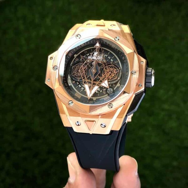 Hublot Big Bang King Sang Bleu Rose Gold Premium Mens Watch - Image 3