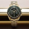 Omega Speedmaster Moonwatch Professional Golden Green Dial Swiss ETA Automatic Men’s Watch - Image 4