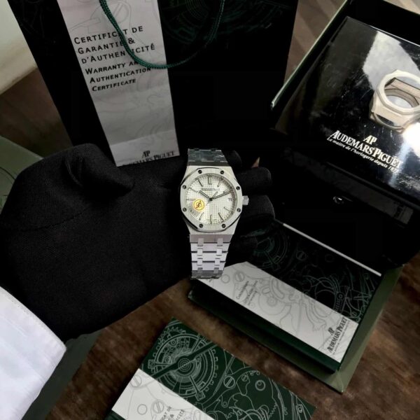 Audemars Piguet Royal Oak OffShore 50Anniversary Silver White Dial Swiss ETAMachinery Men's Watch - Image 10