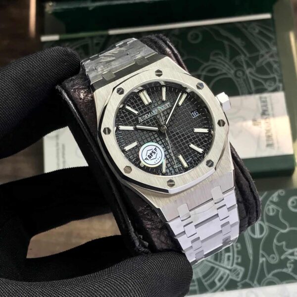 Audemars Piguet Royal Oak OffShore 50 Anniversary Silver Black Dial Swiss ETA Machinery Men’s Watch